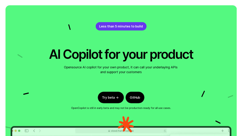 OpenCopilot Landing Page