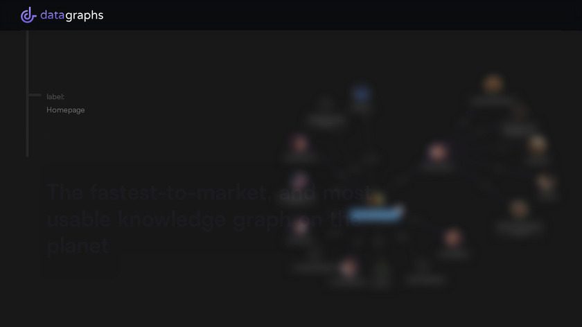 Datagraphs Landing Page