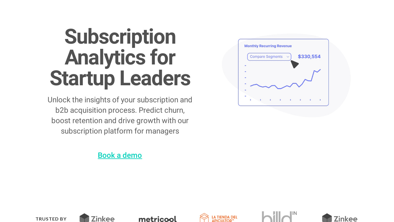 Next Scenario.com Landing page
