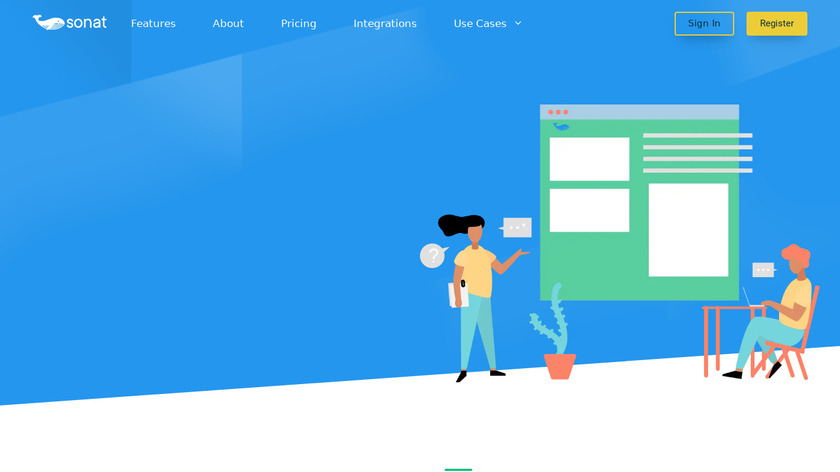 Sonat Landing Page