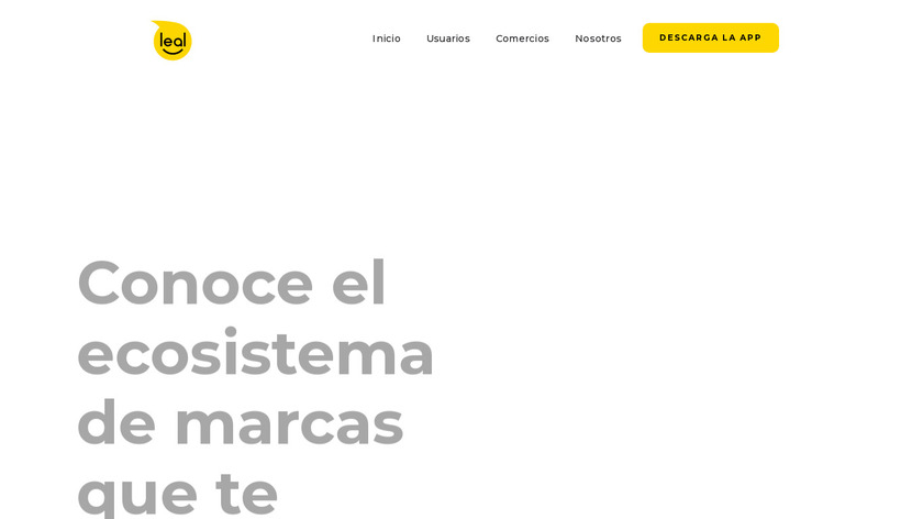 Leal Landing Page