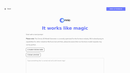 Omnia Generative AI for AR/VR image