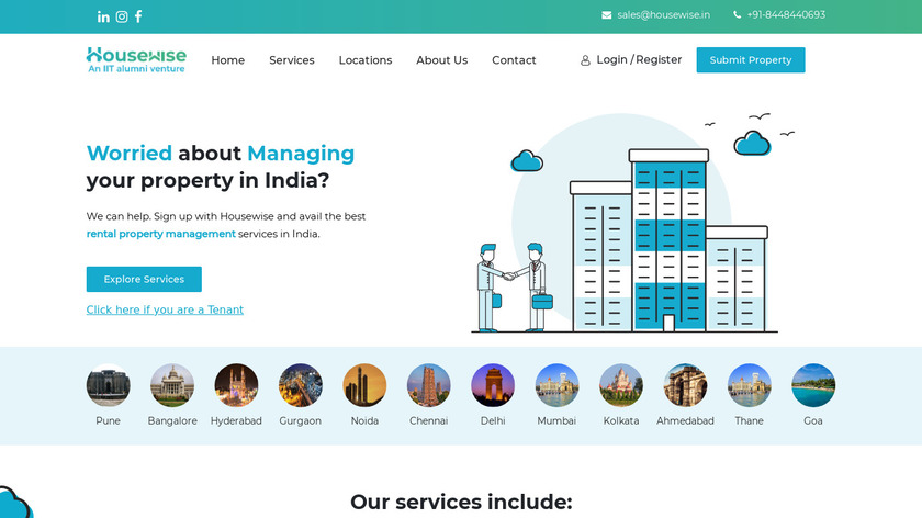 Housewise Landing Page