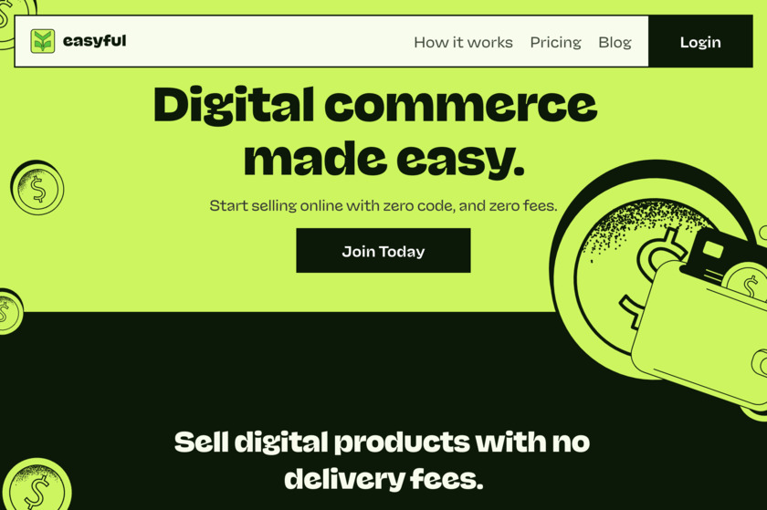 Easyful Landing Page
