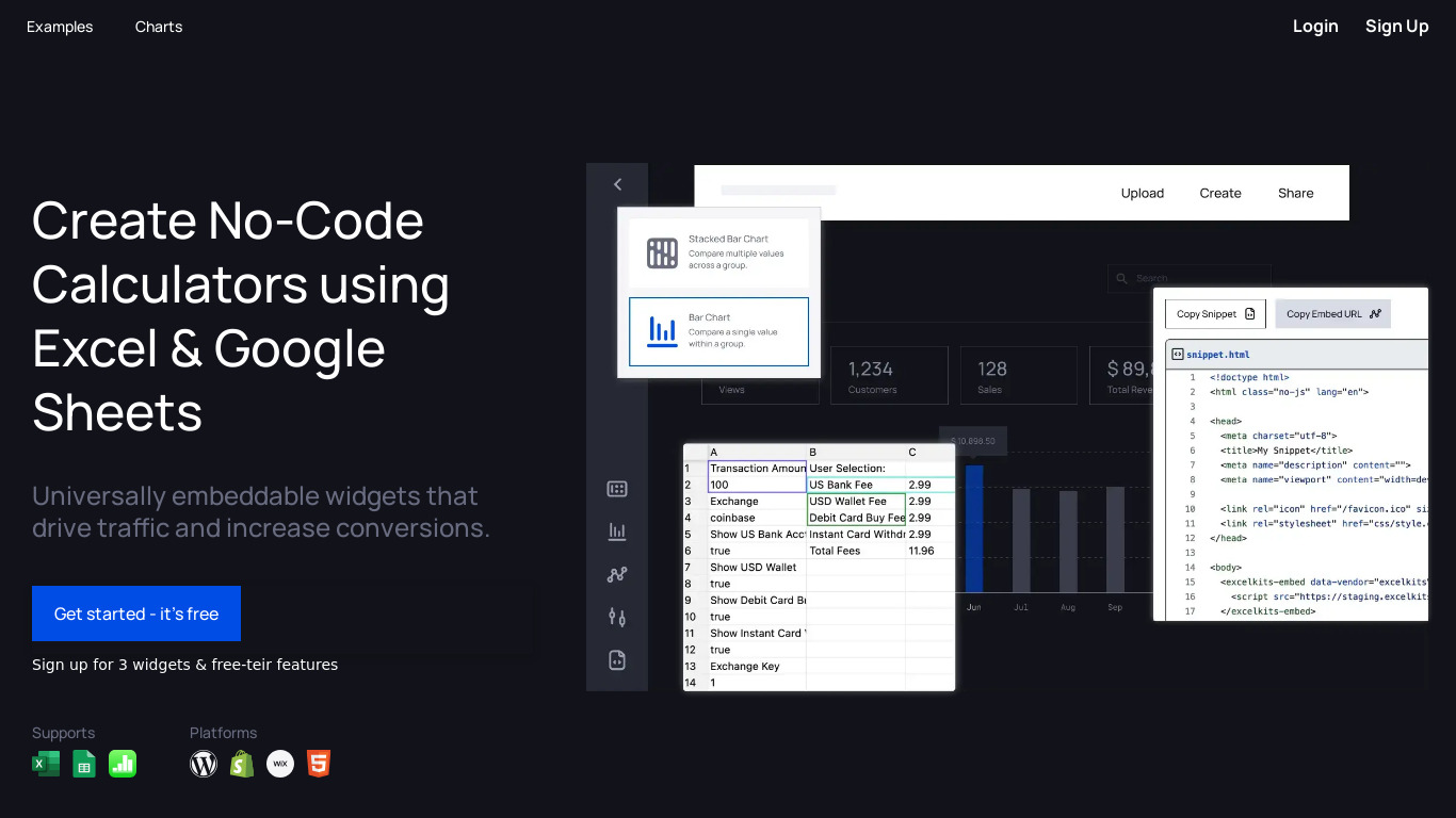 Graphitup Landing page
