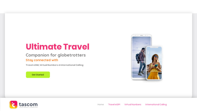 Tascom Landing Page