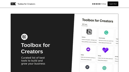 Toolbox for Creators image
