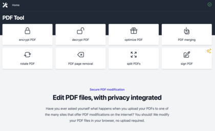 PDF Tool screenshot