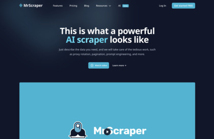 MrScraper image