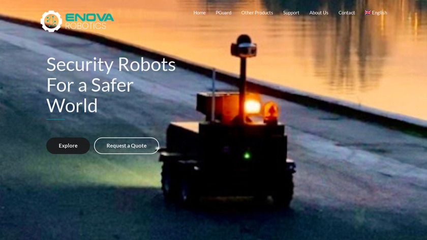 Enova ROBOTICS Landing Page