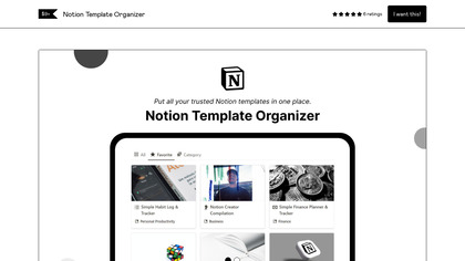 Notion Template Organizer image