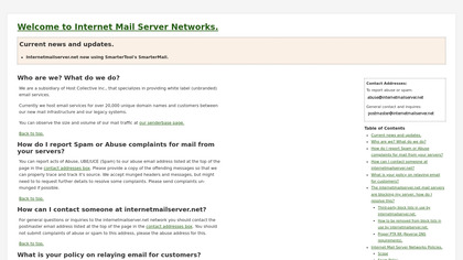 Internet Mail Server Networks image