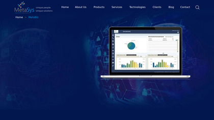 MetaBiz by Metasys Software image