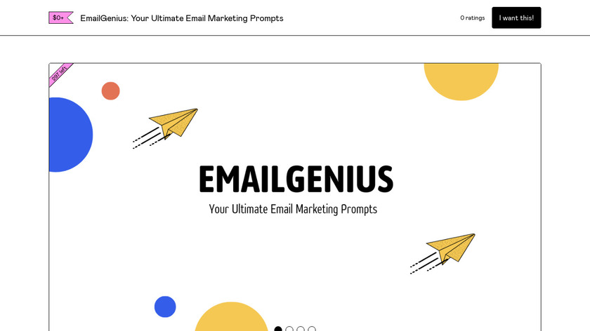 EmailGenius Pro Landing Page
