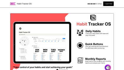 Habit Tracker OS image