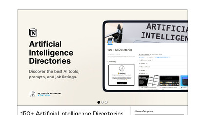 150+ Artificial Intelligence Directories image