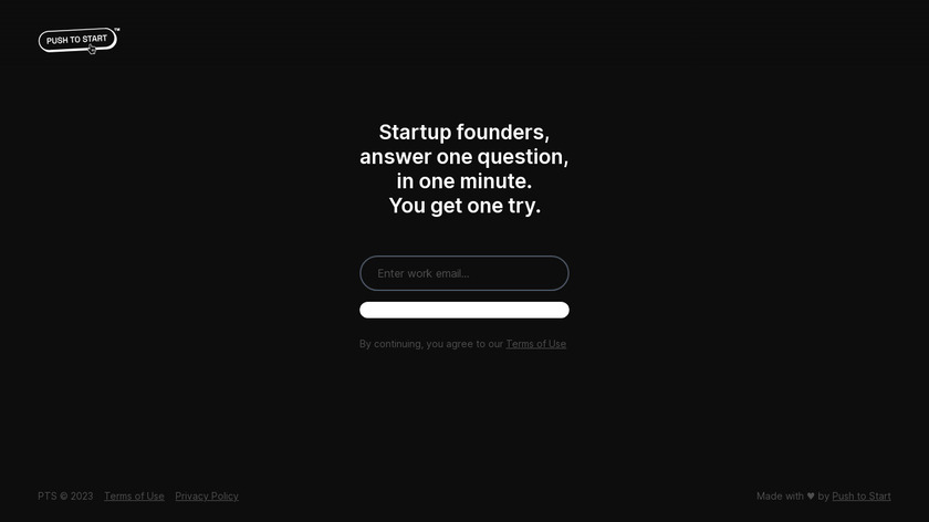 Startup Game Landing Page
