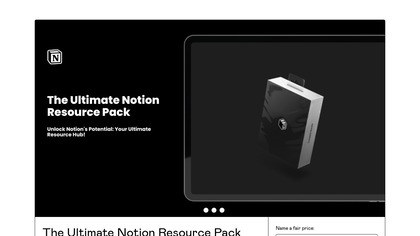 The Ultimate Notion Resource Pack image