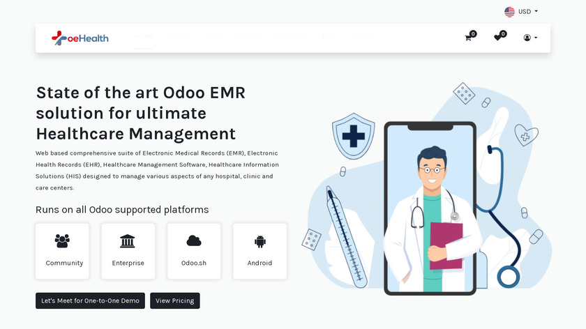 oeHealth.in Landing Page