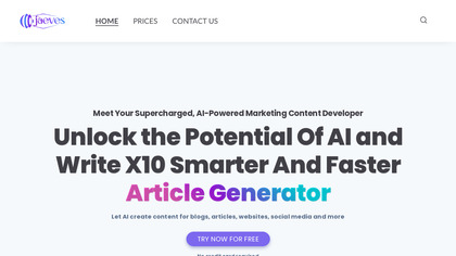 Jaeves - AI Content Generator image