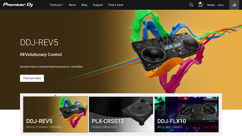 WeDJ Landing Page