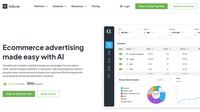 AdScale Landing Page