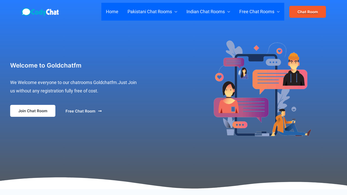 CodyChat Landing page