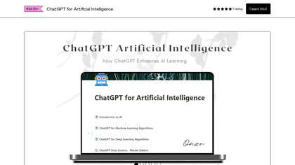 ChatGPT Prompts for AI screenshot