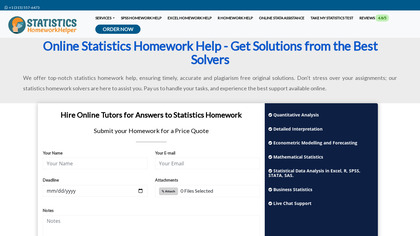 Statistics Homework Helper image