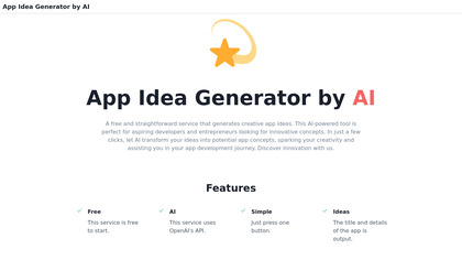 App Idea Generator by AI image