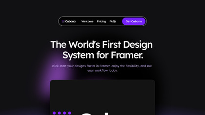 Cabana - Design System for Framer image