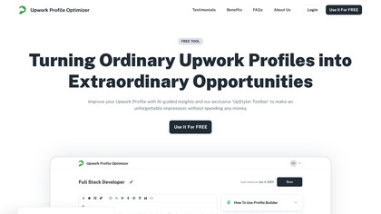 PouncerAI - Upwork Profile Optimizer image