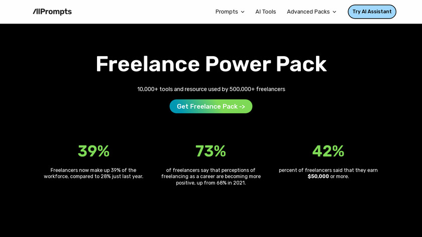 Freelance Power Pack Landing Page