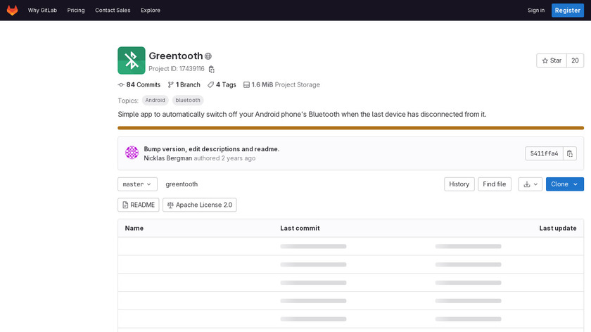 Greentooth Landing Page