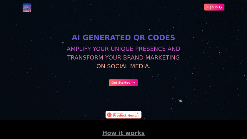QR Fantasy AI Landing Page