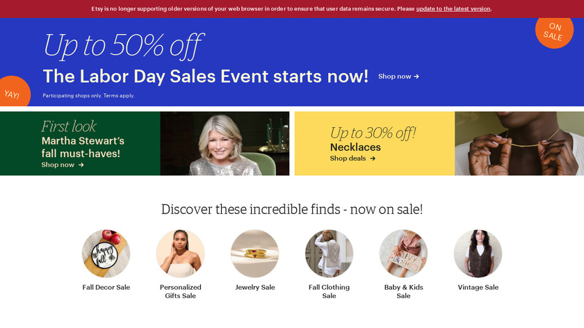 Grand St. Landing Page