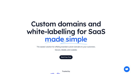 SaaS Custom Domains screenshot