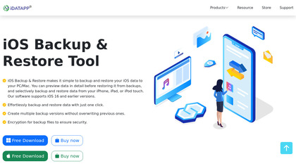 iDatApp iOS Backup & Restore image