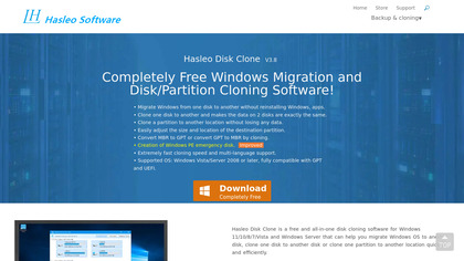 Hasleo Disk Clone image