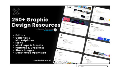 250+ Graphic Design Resources image