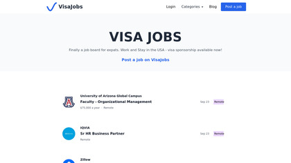 Visa Jobs image