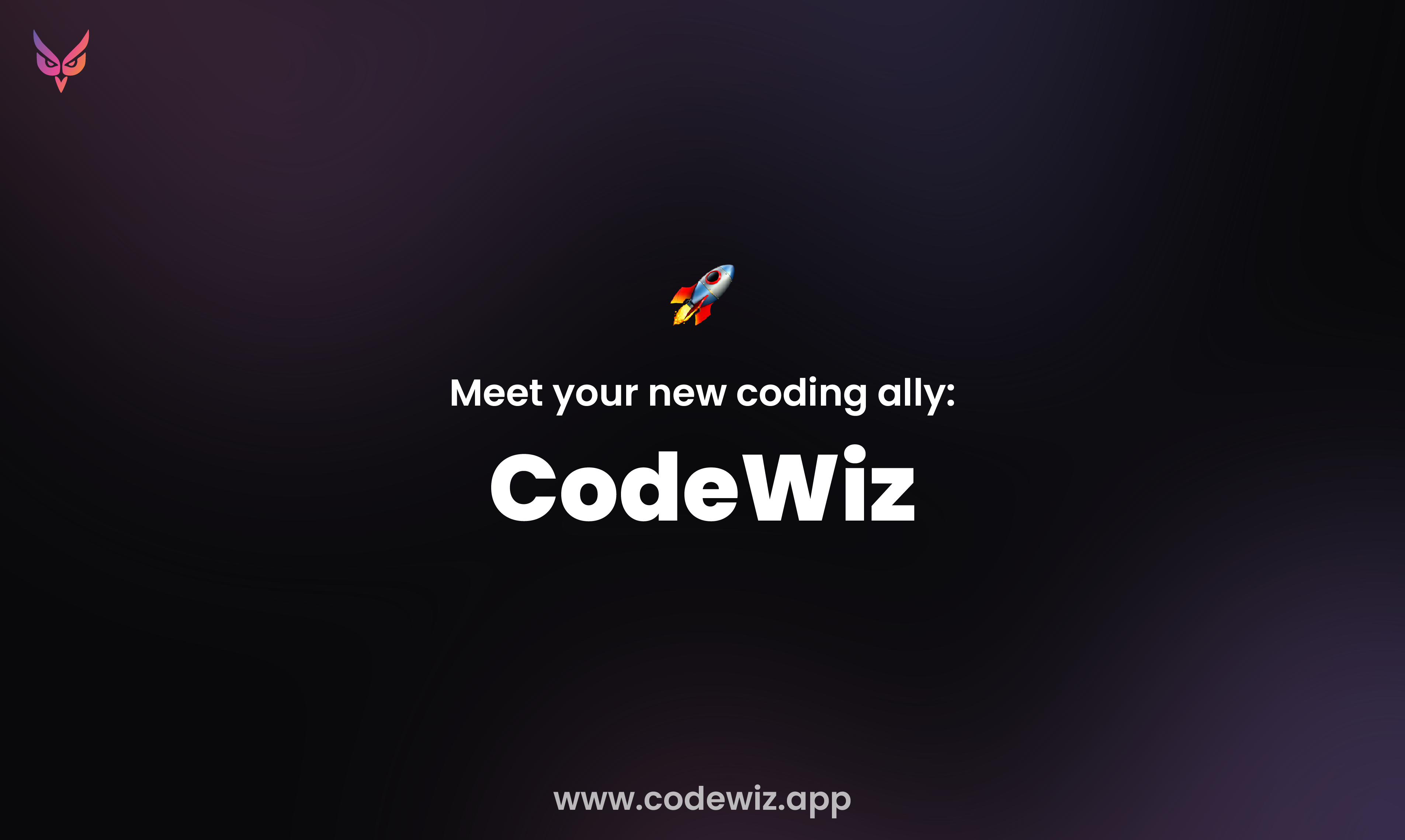 CodeWiz | AI Coding Companion Landing page