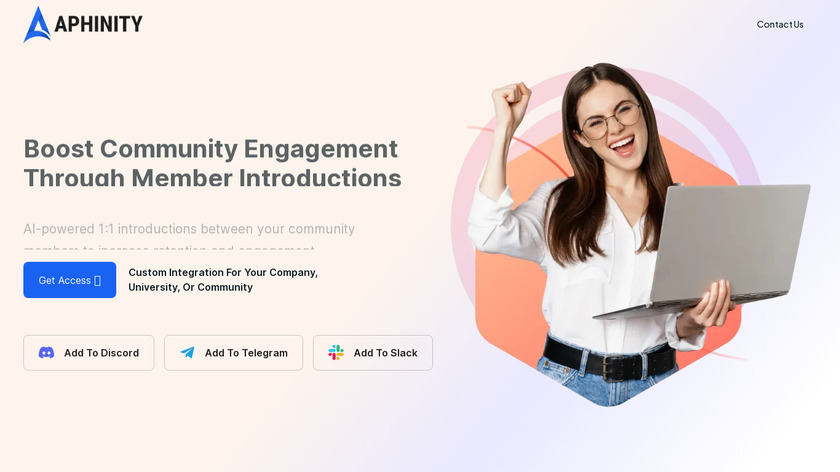 Aphinity AI Landing Page