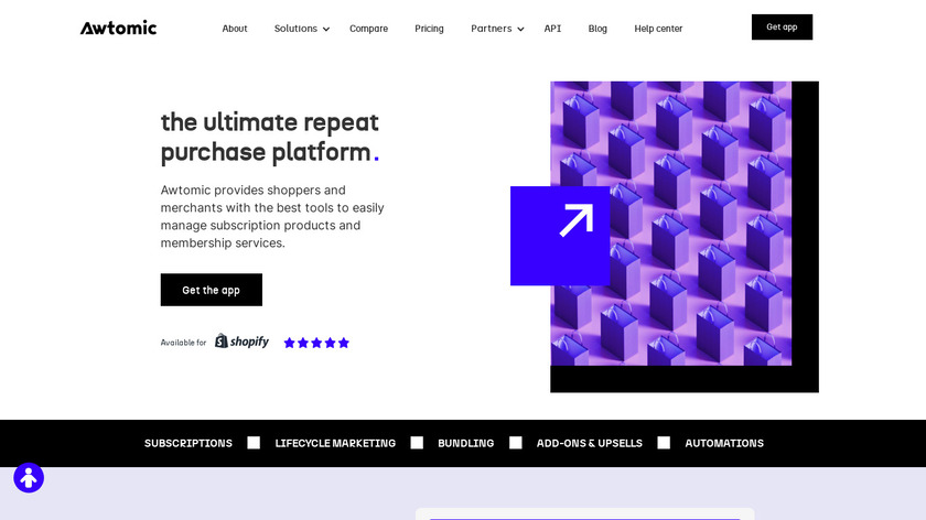 Awtomic Landing Page