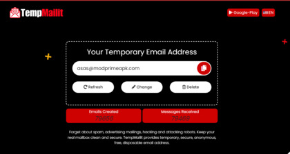 TempMailit  screenshot
