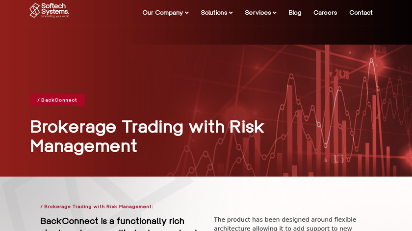 Softech BackConnect Landing Page