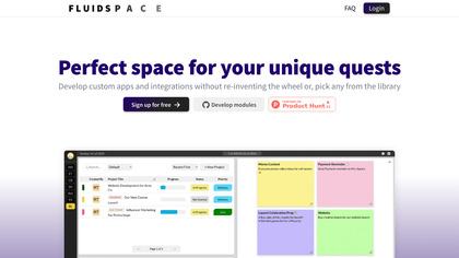 Fluidspace (beta) screenshot