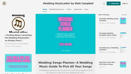 Wedding MusicLetter image