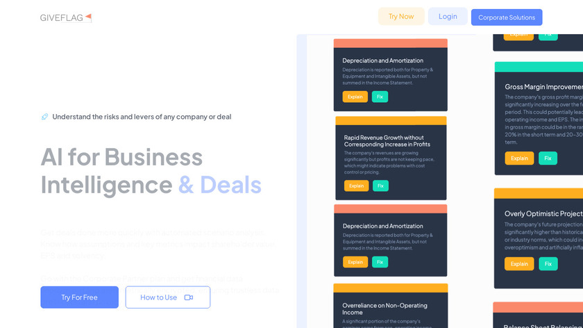 GiveFlag Landing Page