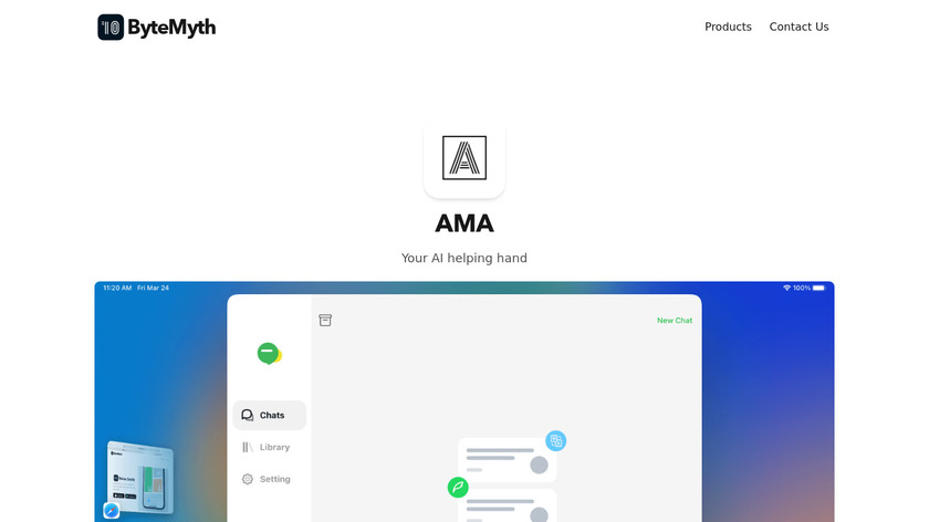 AMA Landing Page